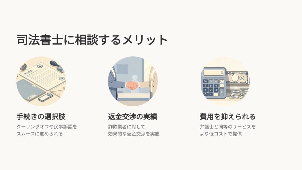 司法書士に相談するメリット